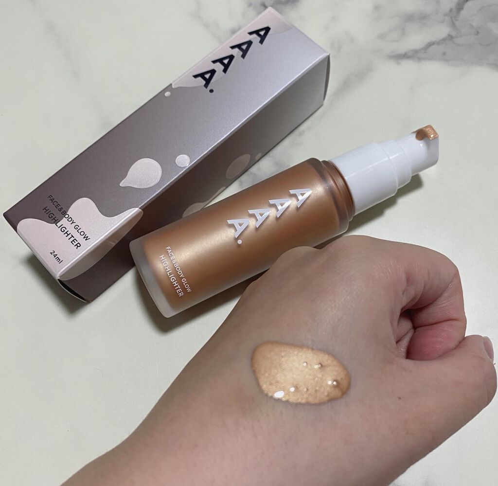 ハイライター/AAAA./リキッドハイライトを使ったクチコミ(2枚目)