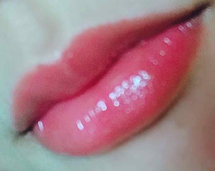 ラスティンググロスリップ/CEZANNE/口紅を使ったクチコミ(4枚目)