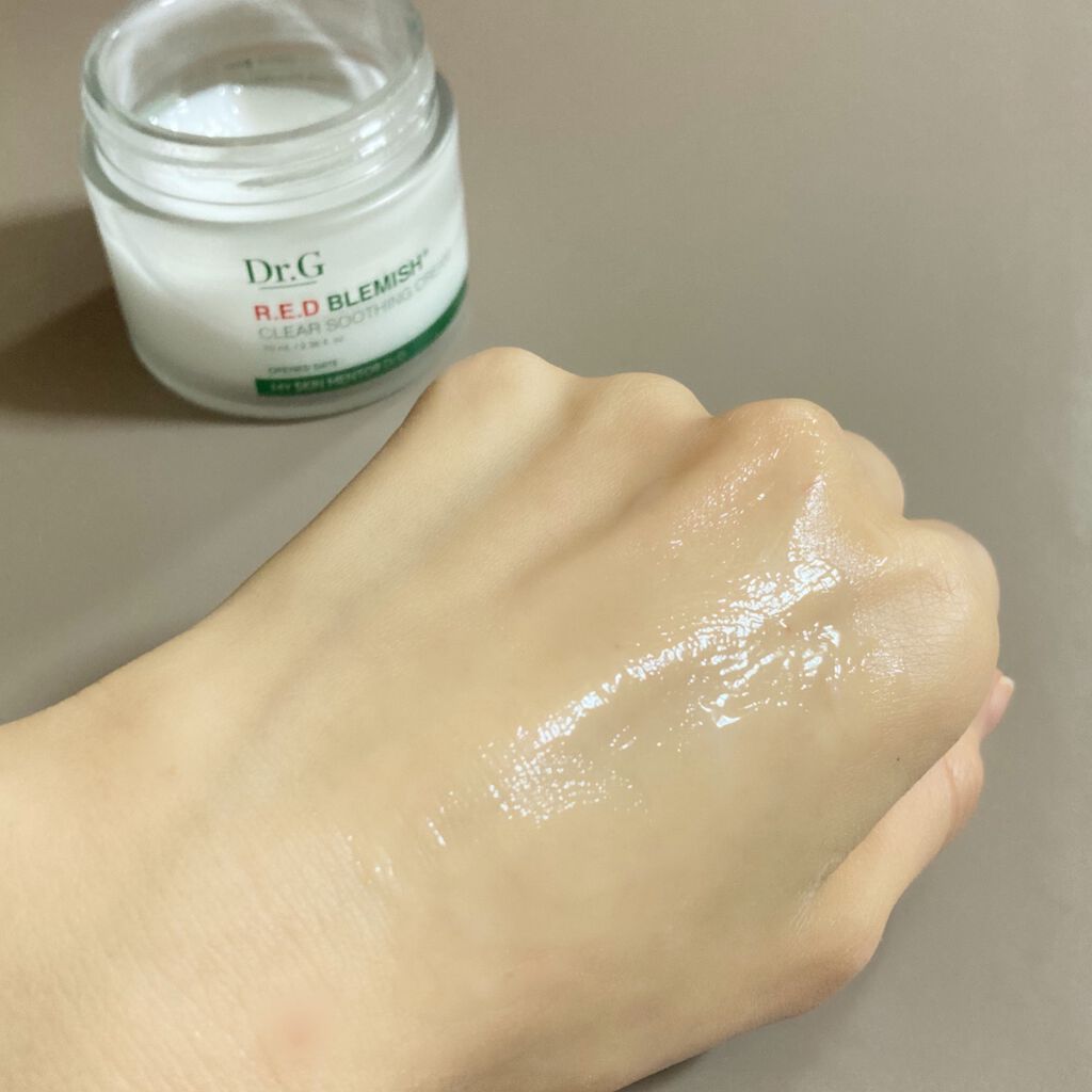 レッドB・Cスムージングクリーム/Dr.G/フェイスクリームを使ったクチコミ(3枚目)