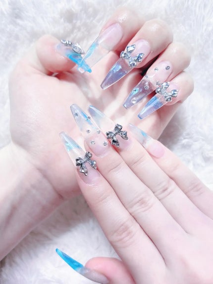 ジェルネイル(ライト対応)/セリア/ジェルネイルを使ったクチコミ(2枚目)