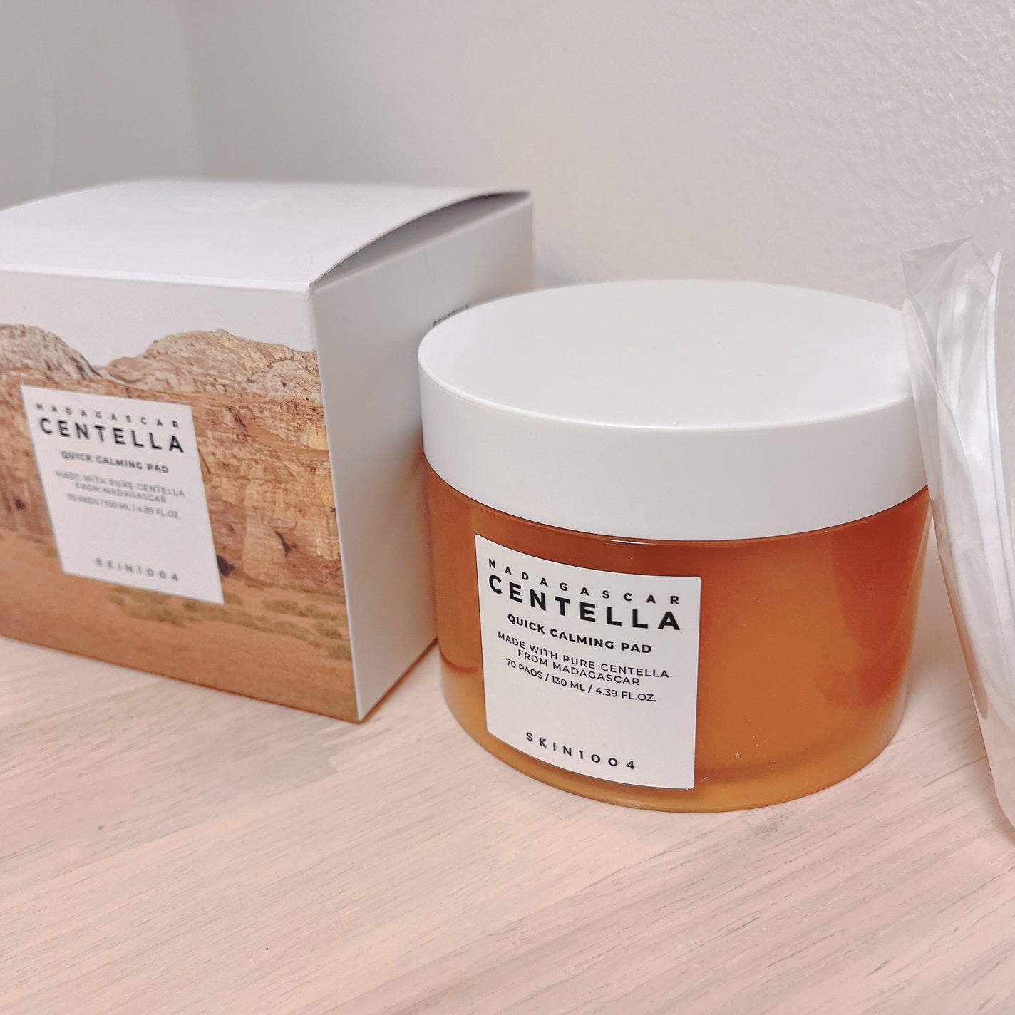 センテラ クイックカーミングパッド/SKIN1004/トナーパッドを使ったクチコミ(1枚目)