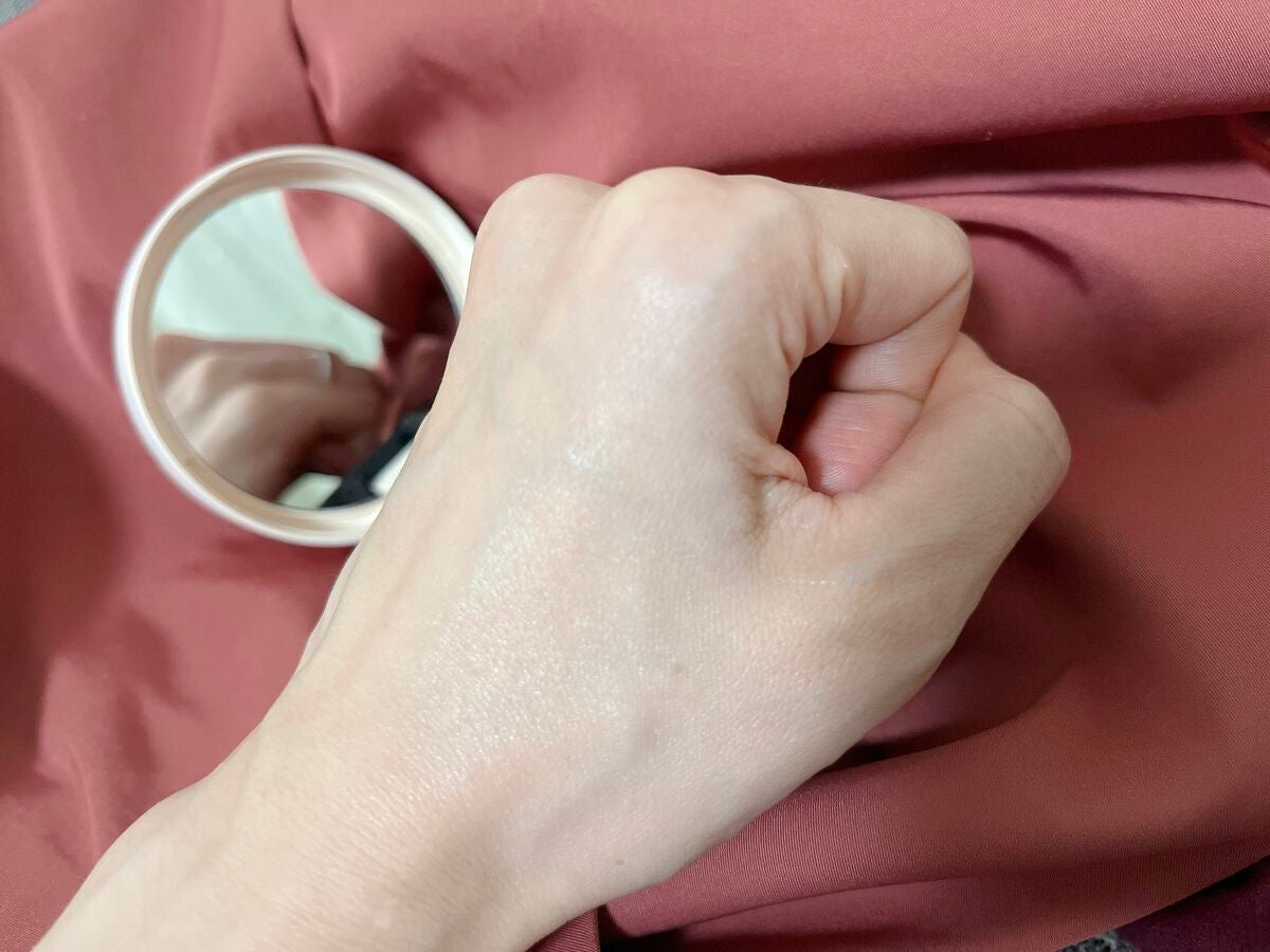 ドラマティッククッションジェリー/マキアージュ/クッションファンデーションを使ったクチコミ(3枚目)