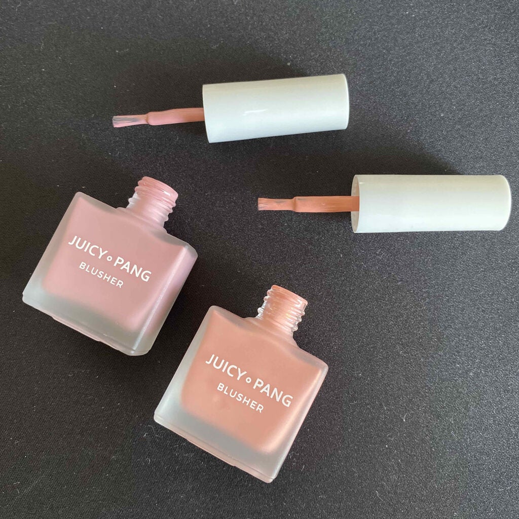 ジューシー パン ウォーター ブラッシャー/A’pieu/リキッドチークを使ったクチコミ(1枚目)