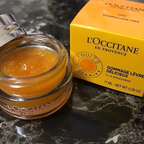 デリシャス&フルーティー リップスクラブ /L'OCCITANE/リップスクラブを使ったクチコミ(1枚目)