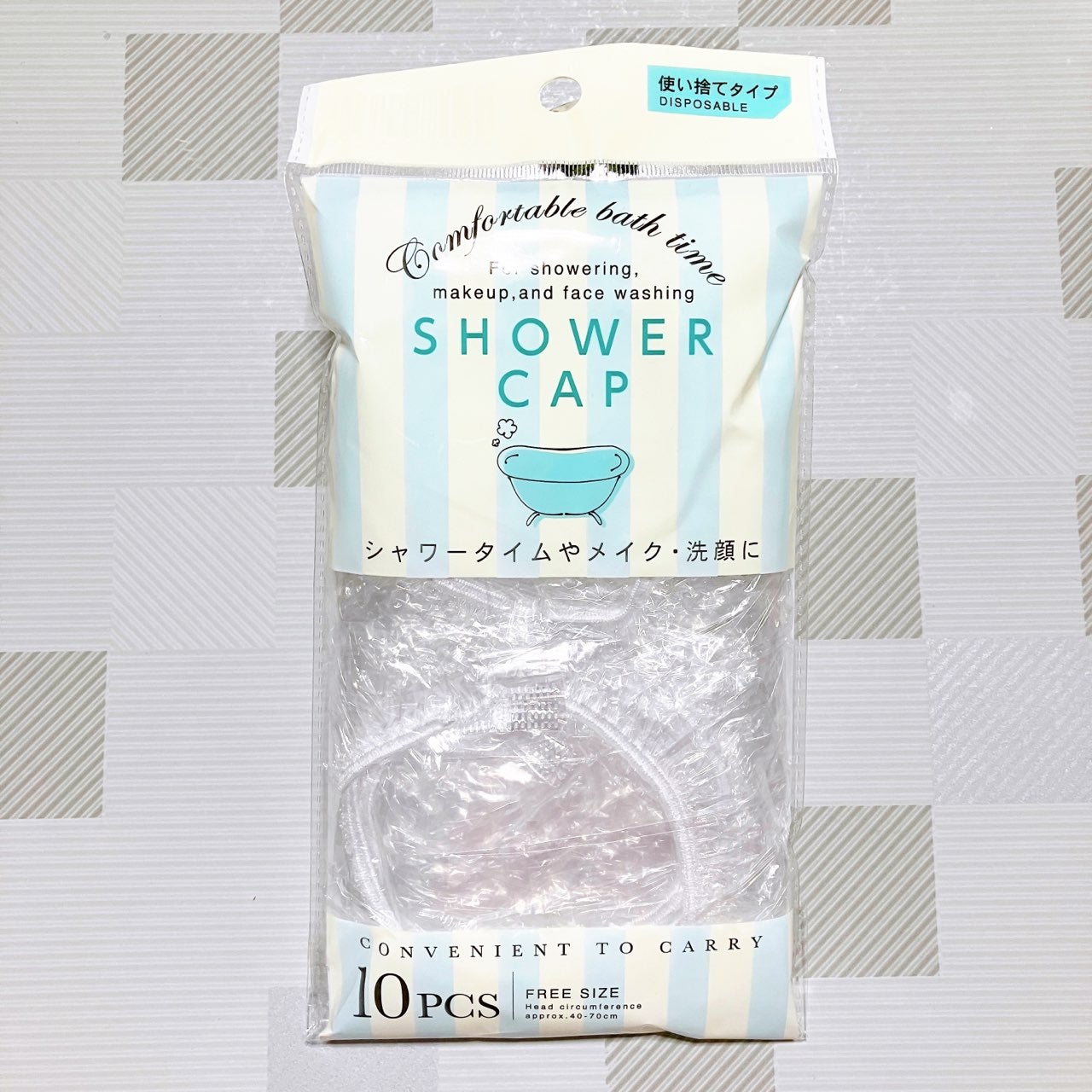 クリア使い捨てキャップ/セリア/ヘアカラーを使ったクチコミ(1枚目)