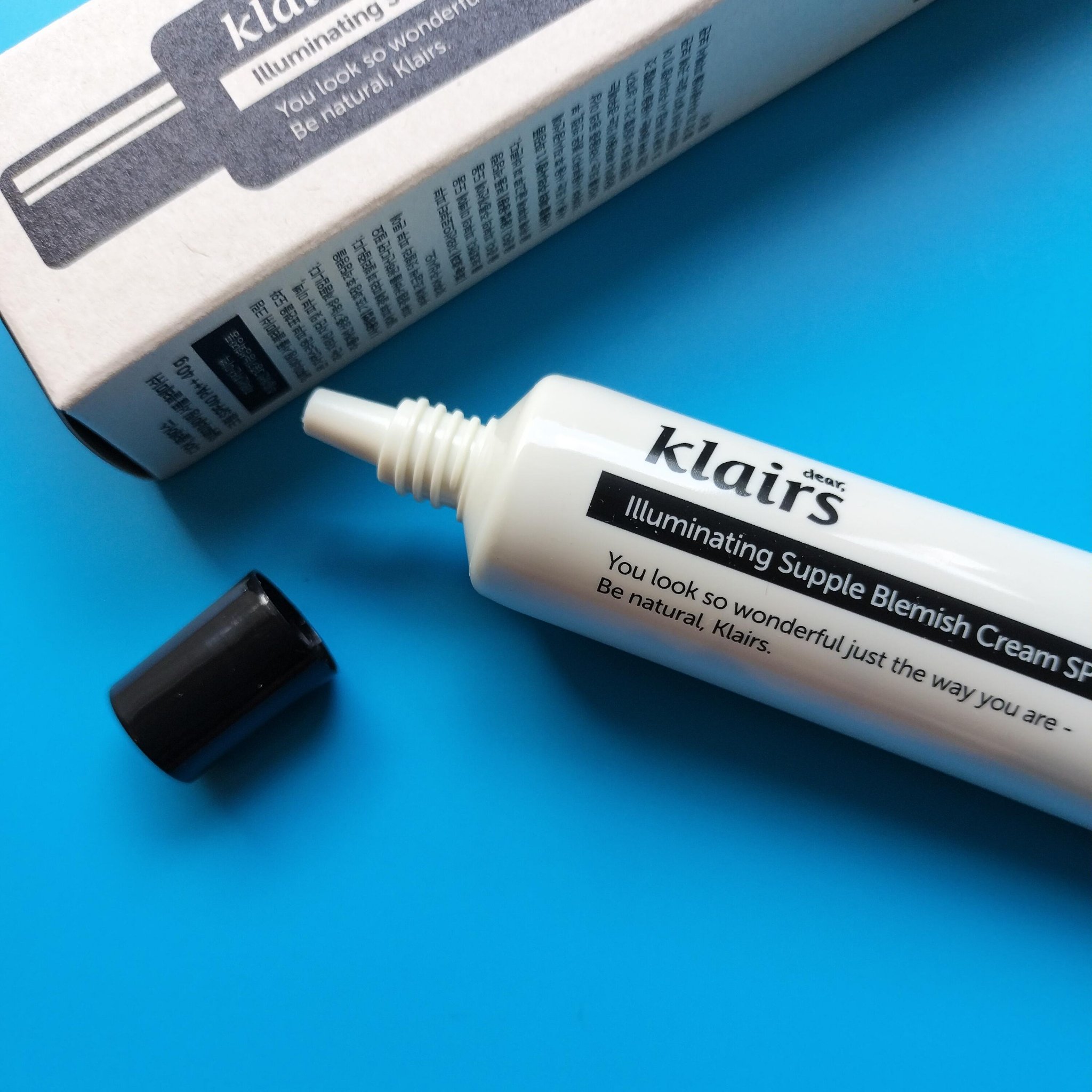 イルミネーティングサプルブレミッシュクリーム(40ml)/Klairs/化粧下地を使ったクチコミ（3枚目）