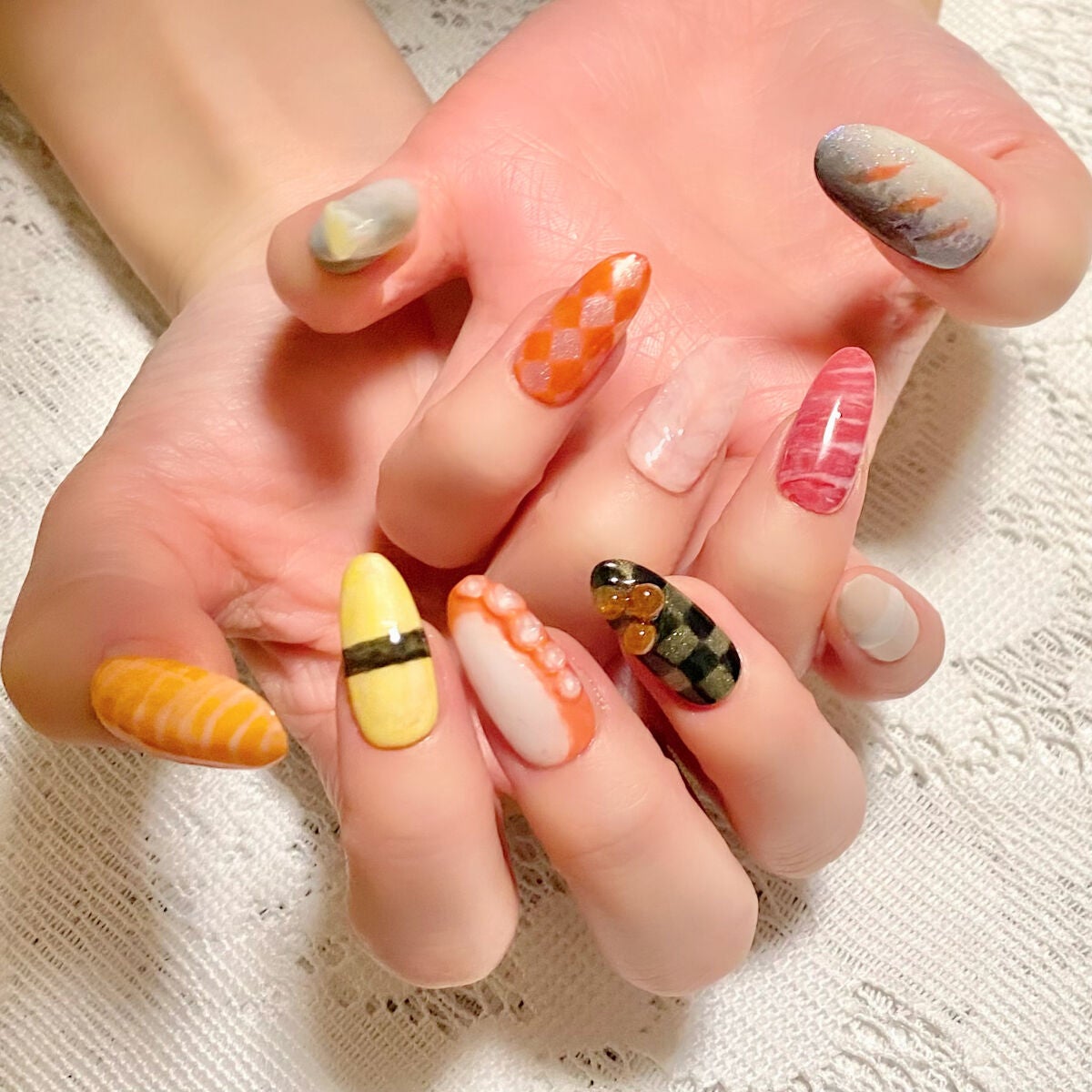 ジェルネイル(ライト対応)/セリア/ジェルネイルを使ったクチコミ(2枚目)