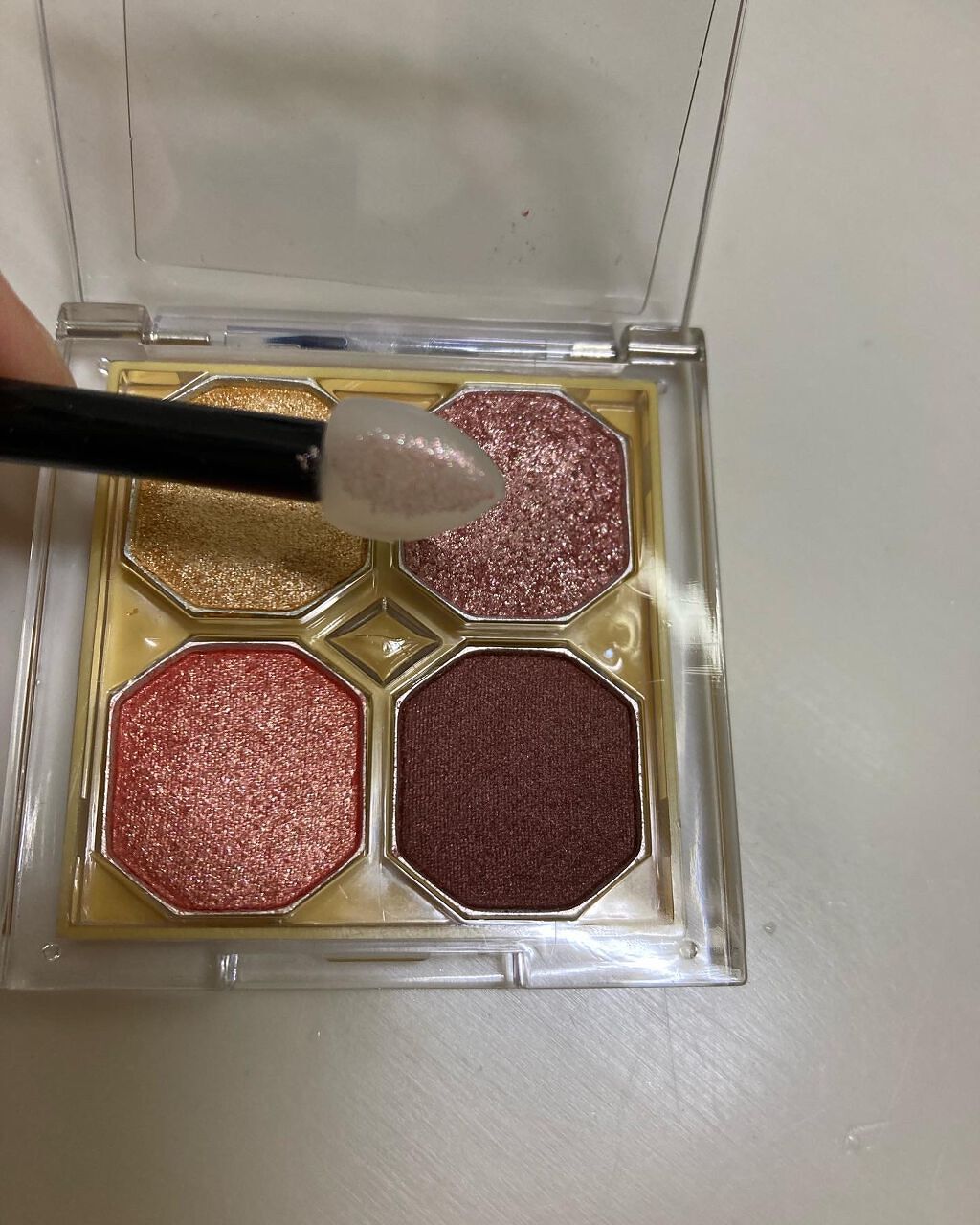 プレイカラーアイズ ミニオブジェ/ETUDE/アイシャドウパレットを使ったクチコミ(5枚目)