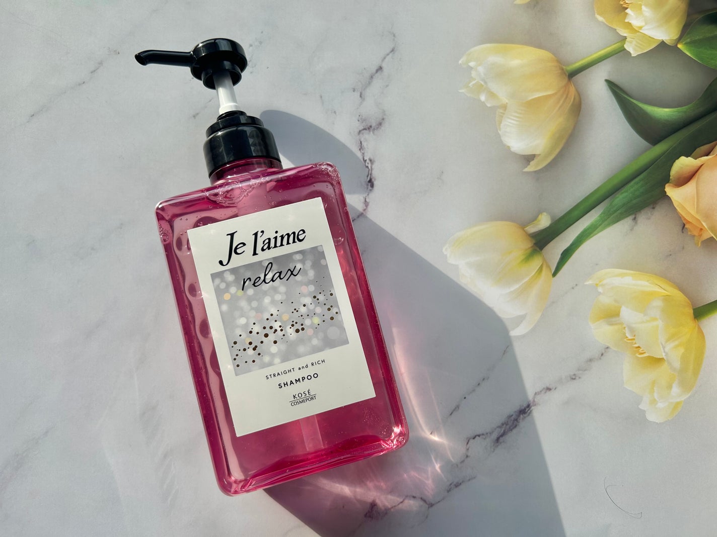 リラックス ミッドナイトリペア シャンプー/ヘアトリートメント (ストレート&リッチ)/Je l'aime/市販シャンプーを使ったクチコミ(1枚目)