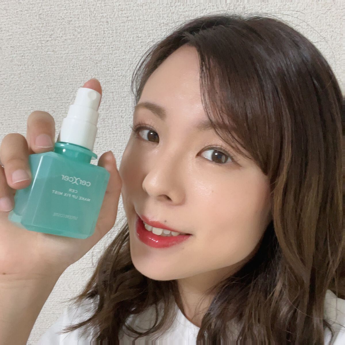 メイクアップフィックスミスト/cerXcer/フィックスミストを使ったクチコミ(3枚目)