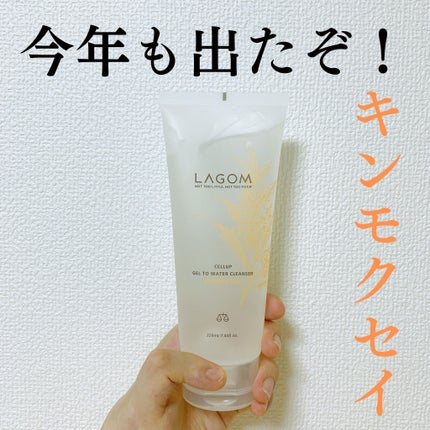 ラゴム ジェルトゥウォーター クレンザー(朝用洗顔)/LAGOM /その他洗顔料を使ったクチコミ(1枚目)