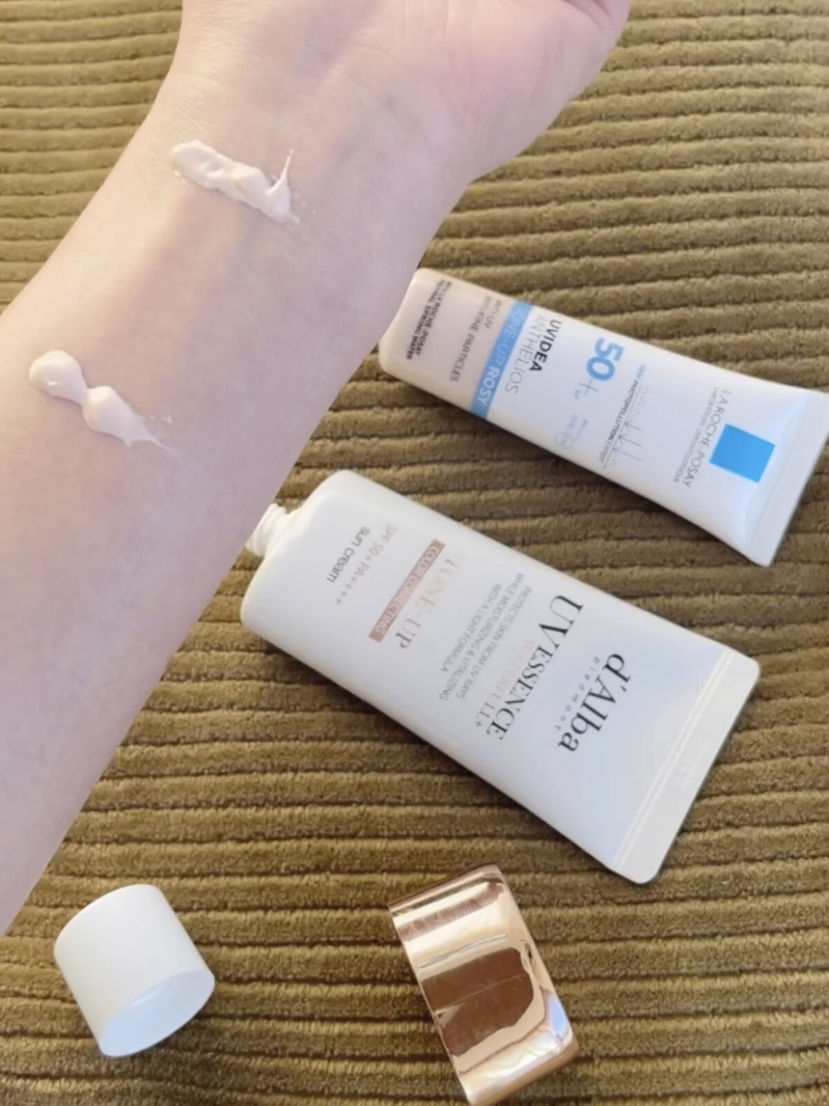 UVイデア XL プロテクショントーンアップ ローズ/ラ ロッシュ ポゼ/日焼け止めクリームを使ったクチコミ（2枚目）