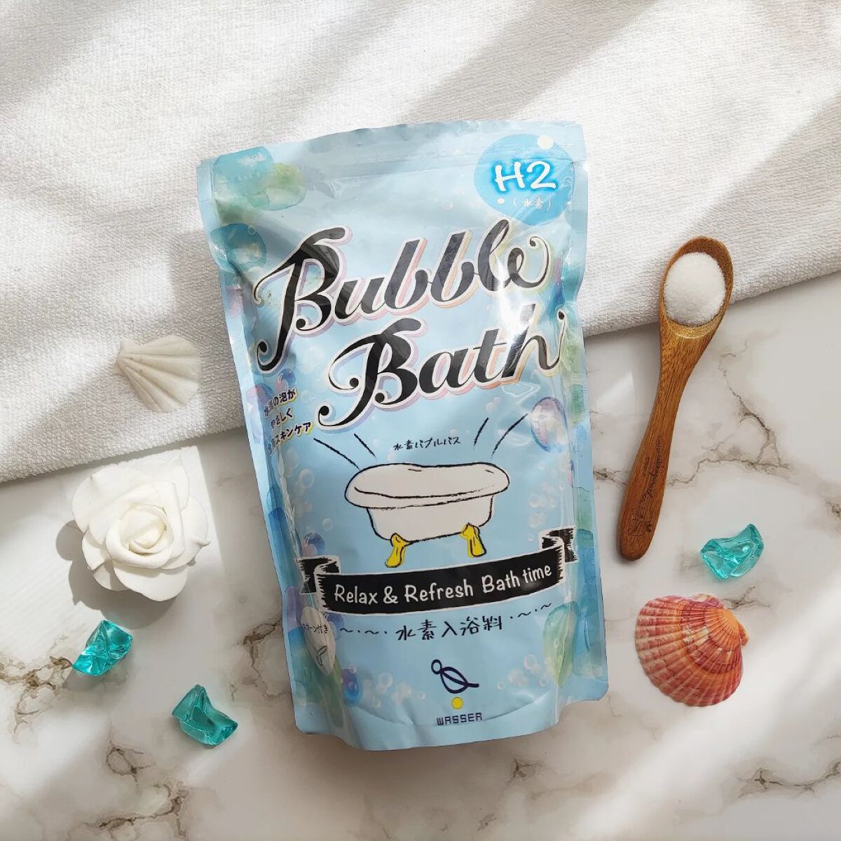 水素バブルバス/バッサ/炭酸系入浴剤を使ったクチコミ（1枚目）