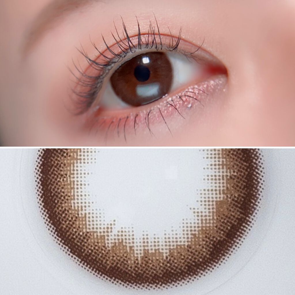 ミルキーシリーズ/LENSSIS/カラーコンタクトレンズを使ったクチコミ(3枚目)