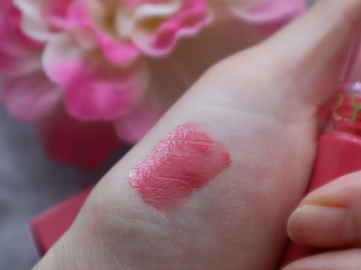 リールタトゥーグラスティント /MERYTHOD/リップティントを使ったクチコミ（3枚目）