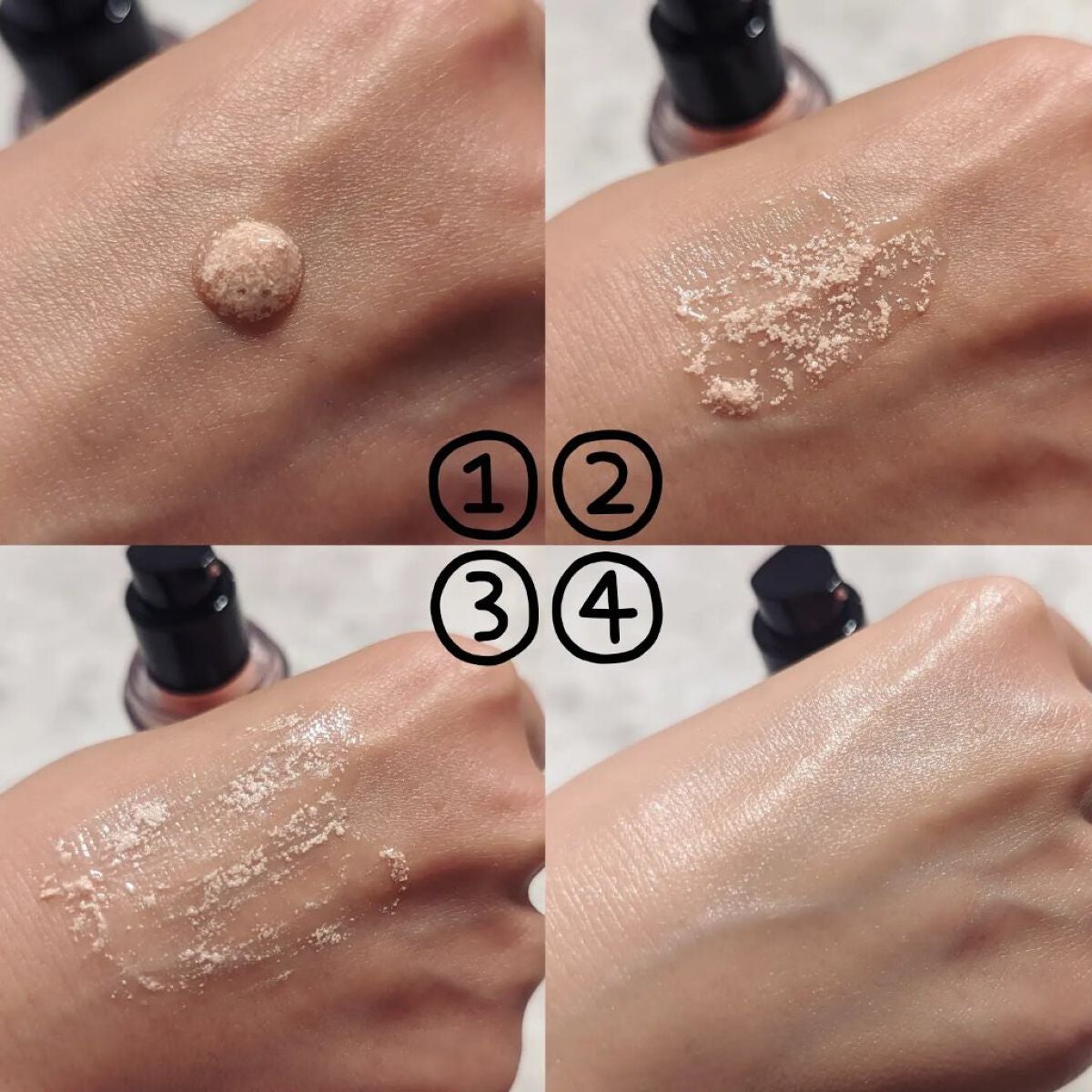 ビタミントーンアップサンセラム/VELY VELY/日焼け止めローションを使ったクチコミ(2枚目)