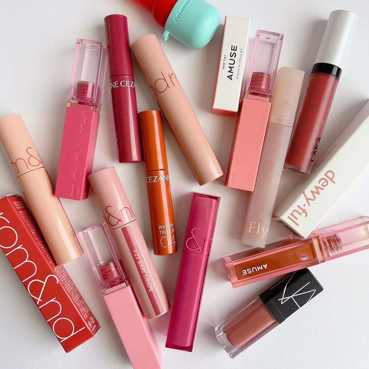 カラーキーリングウォータージェルティント #02 Orange Delight/i’m meme/リップティントを使ったクチコミ（1枚目）