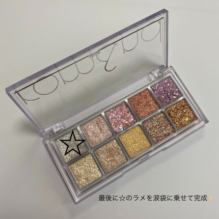 プレイカラー アイシャドウ/ETUDE/アイシャドウパレットを使ったクチコミ(3枚目)