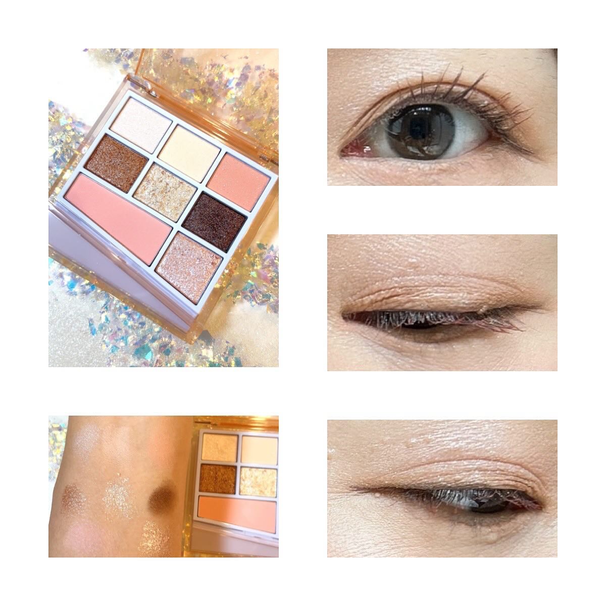 シャンデリアエディション(アイシャドウ/リップグロス)/espoir/メイクアップキットを使ったクチコミ（2枚目）