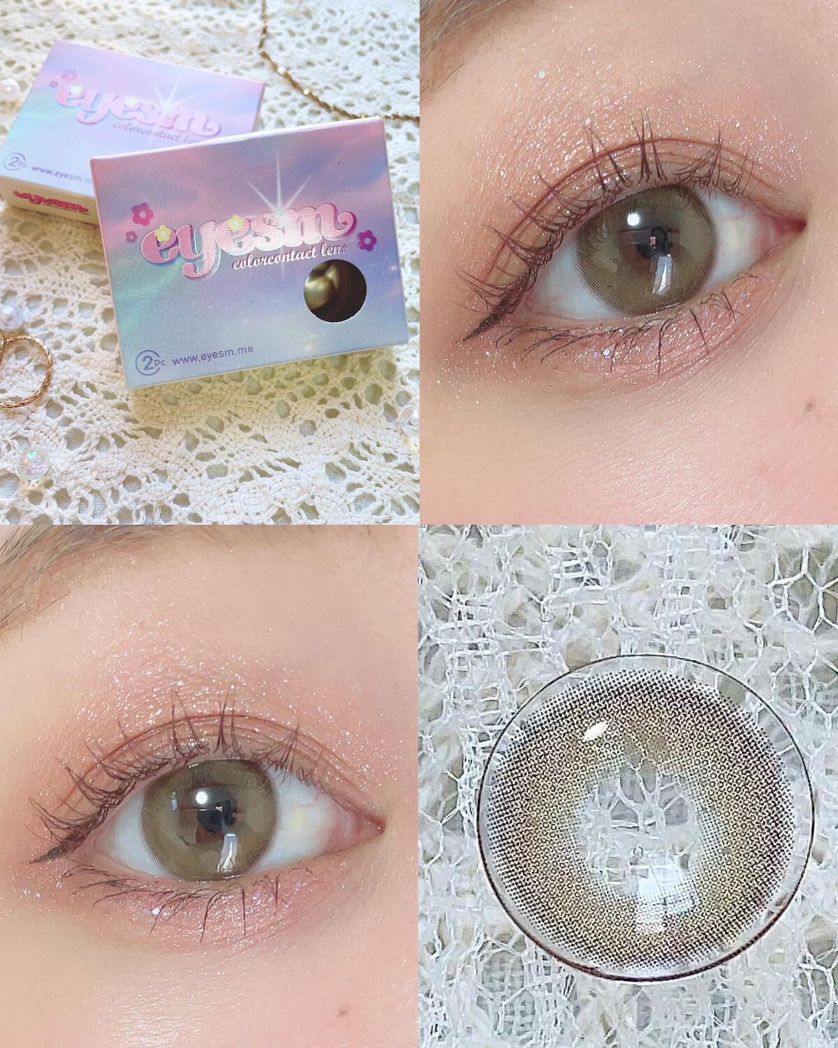 ごんす@YouTube始めました on LIPS 「《イエベさん大優勝❤︎ちゅるんカラコン》黄味がすこし強めなので..」(7枚目)