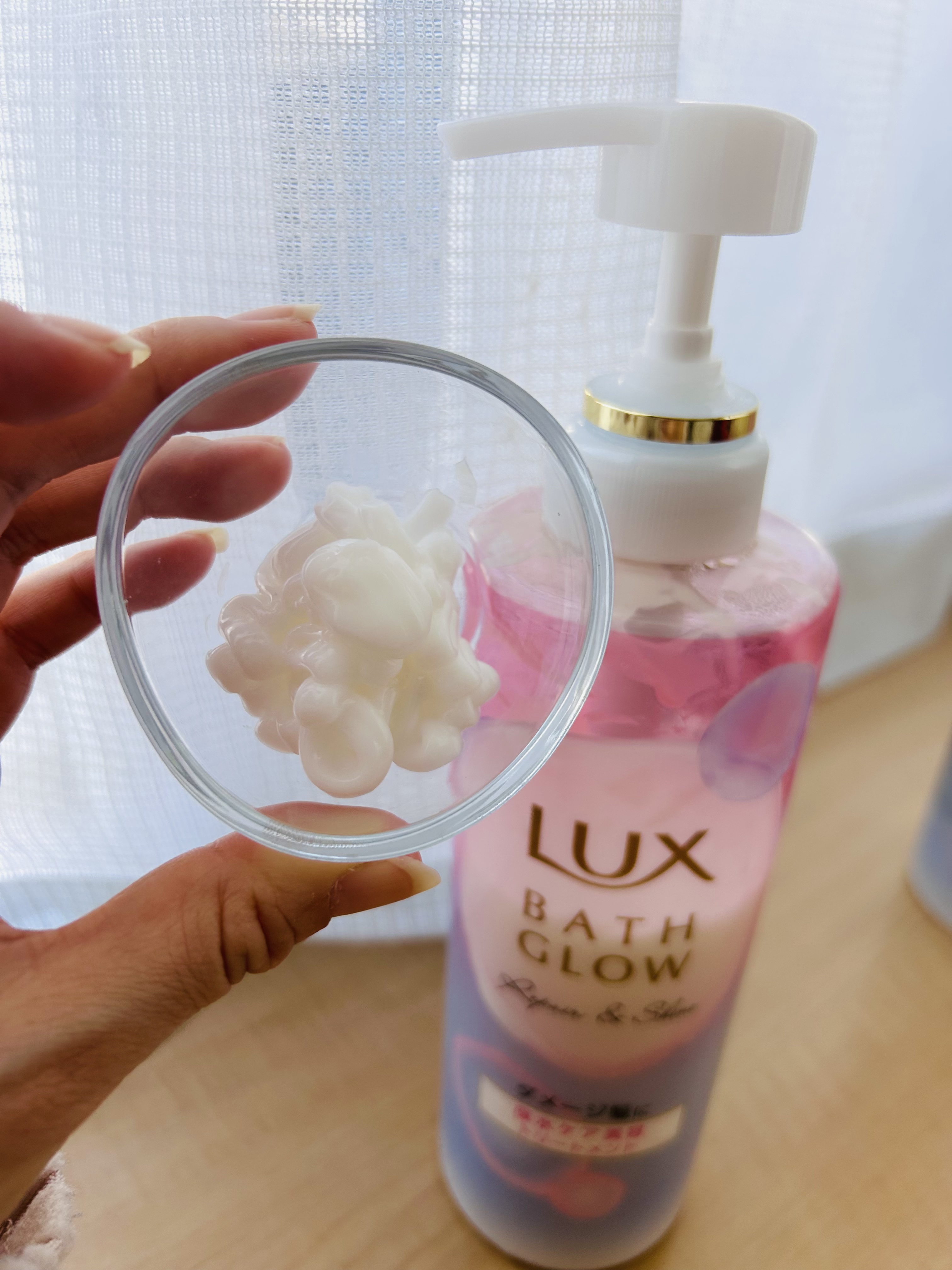 バスグロウ ストレート&シャイン シャンプー/トリートメント/LUX/市販シャンプーを使ったクチコミ（3枚目）