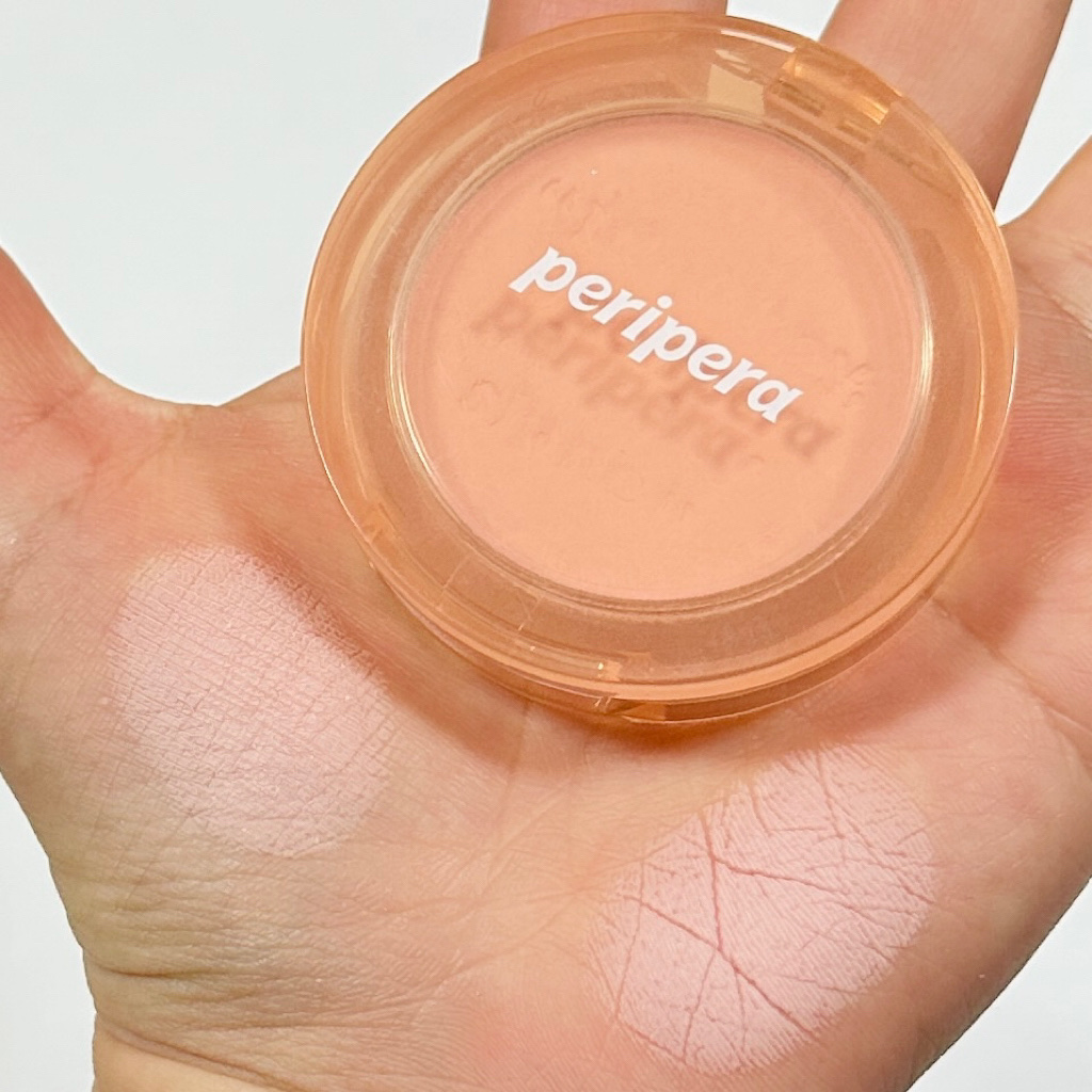 ピュア ブラッシュド サンシャイン チーク/PERIPERA/パウダーチークを使ったクチコミ（1枚目）