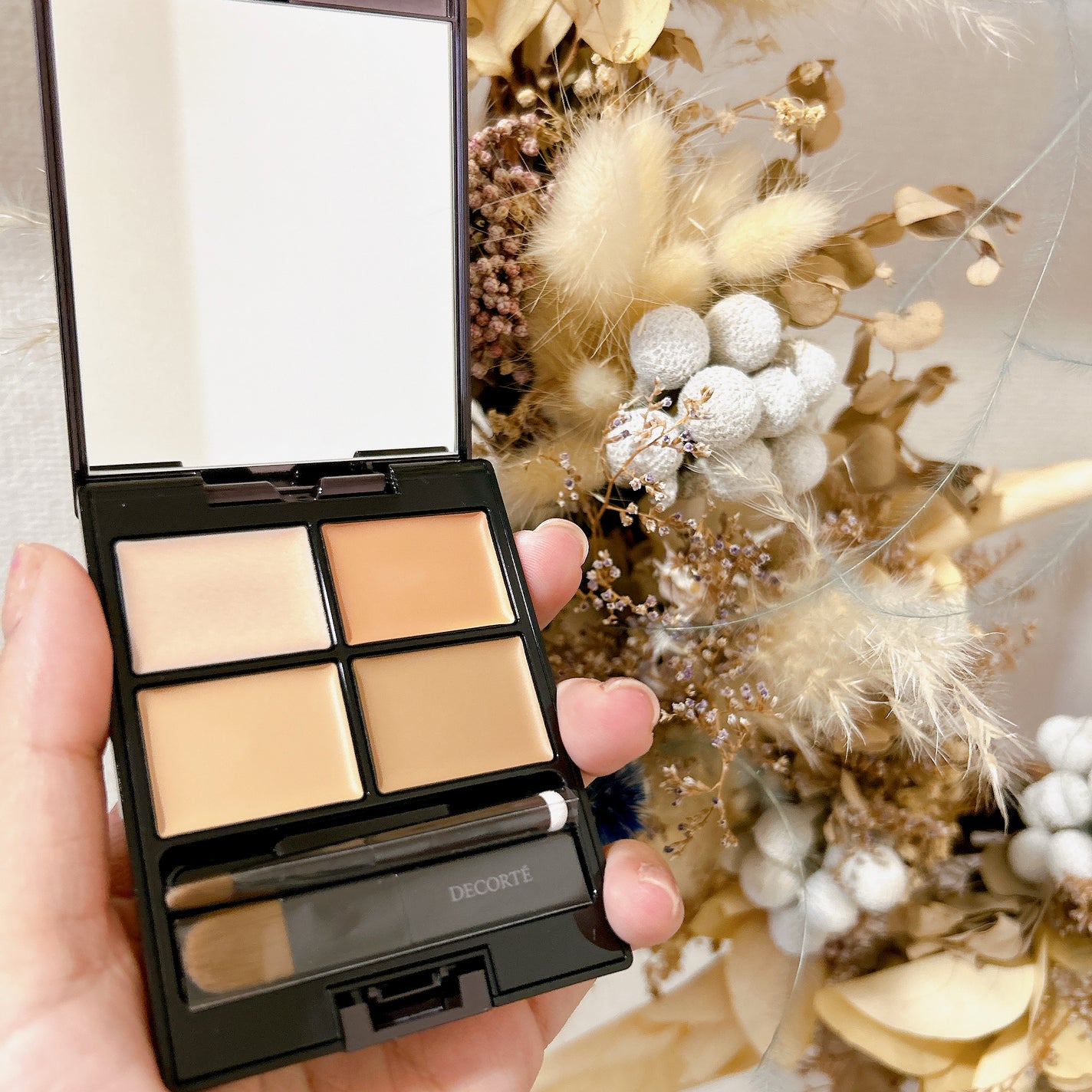 トーンパーフェクティング パレット/DECORTÉ/パレットコンシーラーを使ったクチコミ(1枚目)