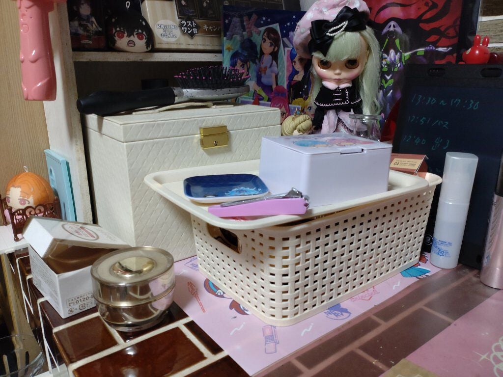 3段式クリアーケース/DAISO/その他化粧小物を使ったクチコミ(3枚目)