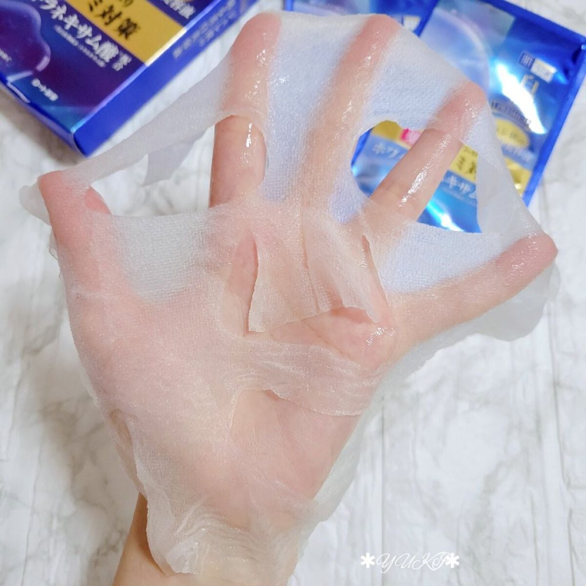 白潤プレミアム 薬用浸透美白ジュレマスク/肌ラボ/シートマスク・パックを使ったクチコミ(6枚目)