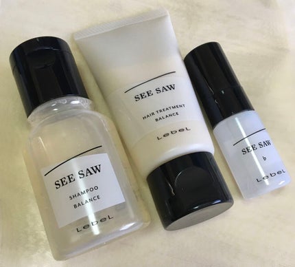 SEE SAW ヘア&スキャルプシャンプー/ヘアトリートメント/LebeL/シャンプー・コンディショナーを使ったクチコミ(2枚目)