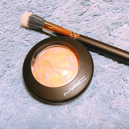 #188 スモール デュオ ファイバー フェイス ブラシ/M・A・C/メイクブラシを使ったクチコミ(1枚目)