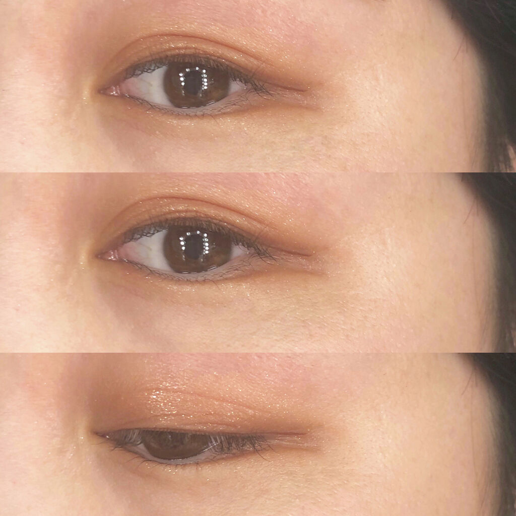 ヌードロップアイシャドウパレット 06 ピーナッツヌード/HOLIKA HOLIKA/アイシャドウパレットを使ったクチコミ（3枚目）