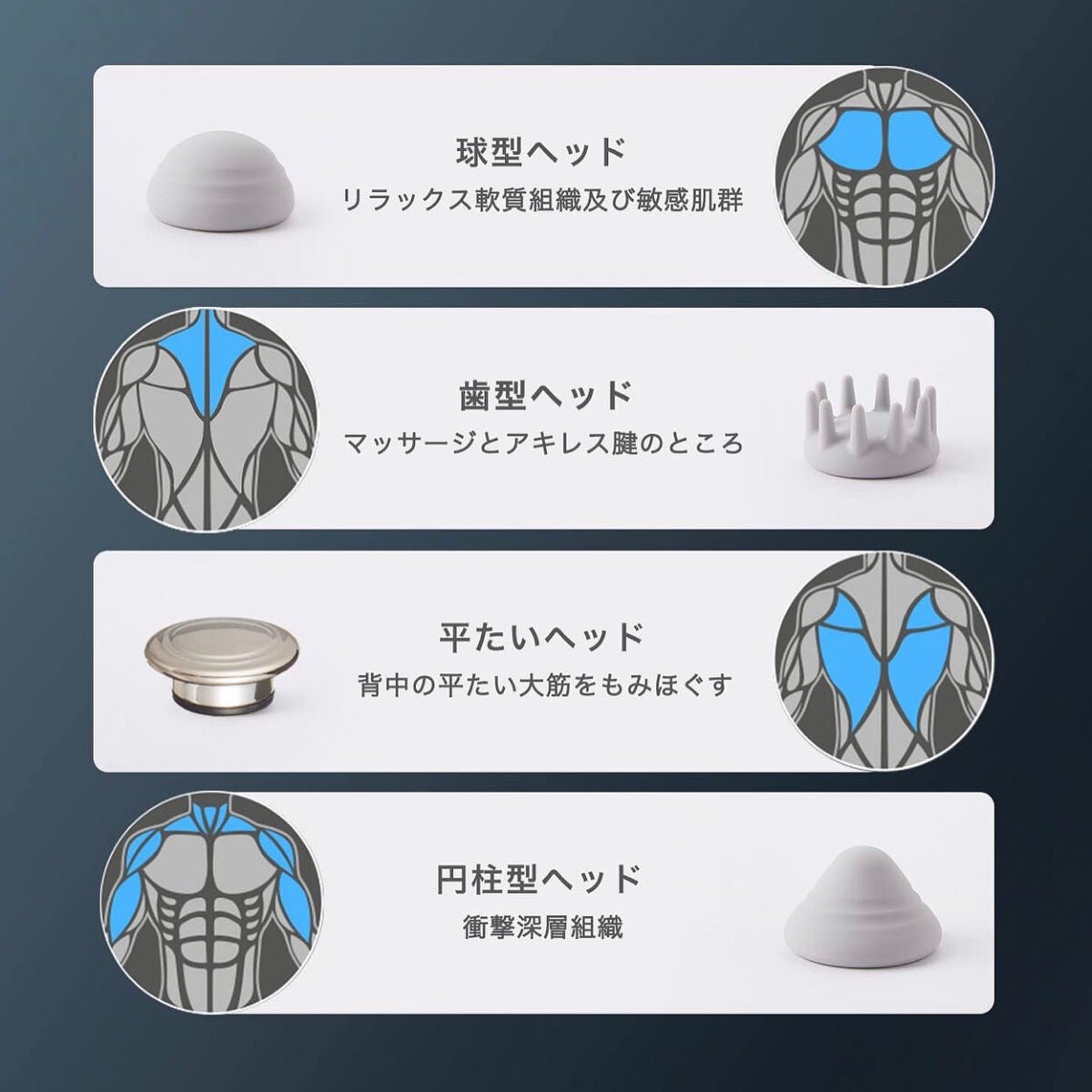 筋膜リリースガン/KLK/マッサージガンを使ったクチコミ(3枚目)