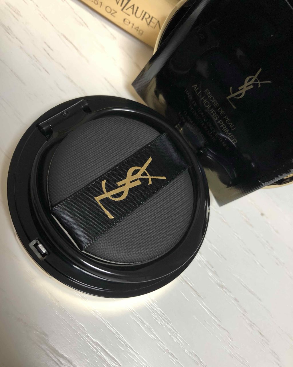 アンクル ド ポー ルクッション/YVES SAINT LAURENT BEAUTE/クッションファンデーションを使ったクチコミ(2枚目)