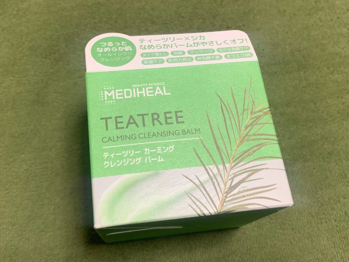 ティーツリーカーミングクレンジングバーム/MEDIHEAL/クレンジングバームを使ったクチコミ(3枚目)