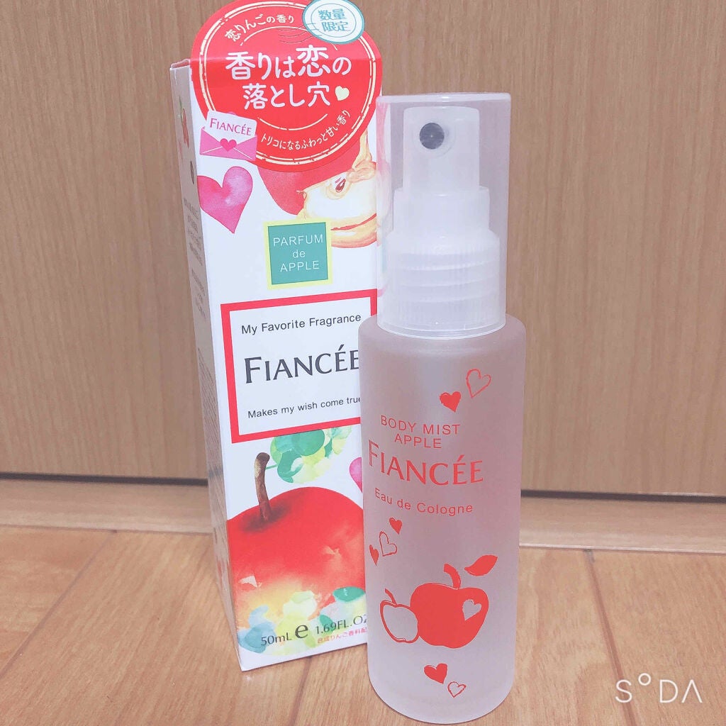 ボディミスト 恋りんごの香り/フィアンセ/香水(レディース)を使ったクチコミ(1枚目)