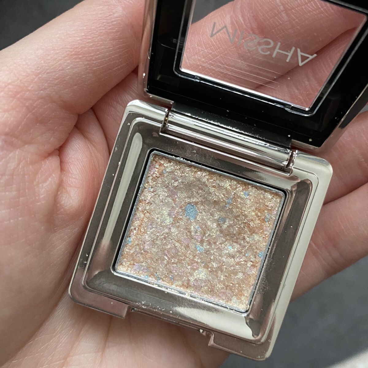 グリッタープリズム シャドウ GOP02 シュガープリズム/MISSHA/グリッターを使ったクチコミ（1枚目）