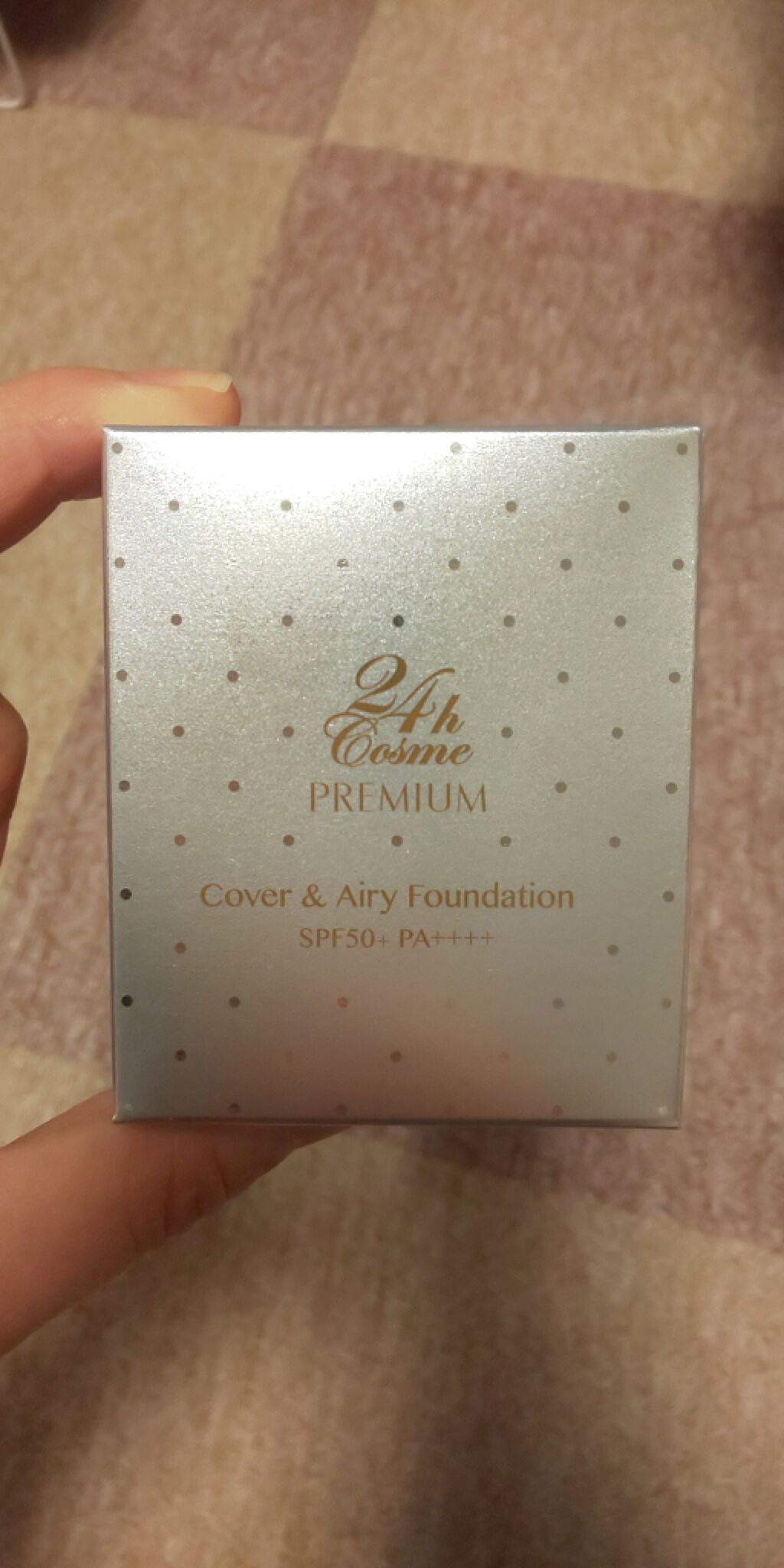 プレミアム カバー＆エアリィ ファンデーション/24h cosme/クリーム・エマルジョンファンデーションを使ったクチコミ（1枚目）
