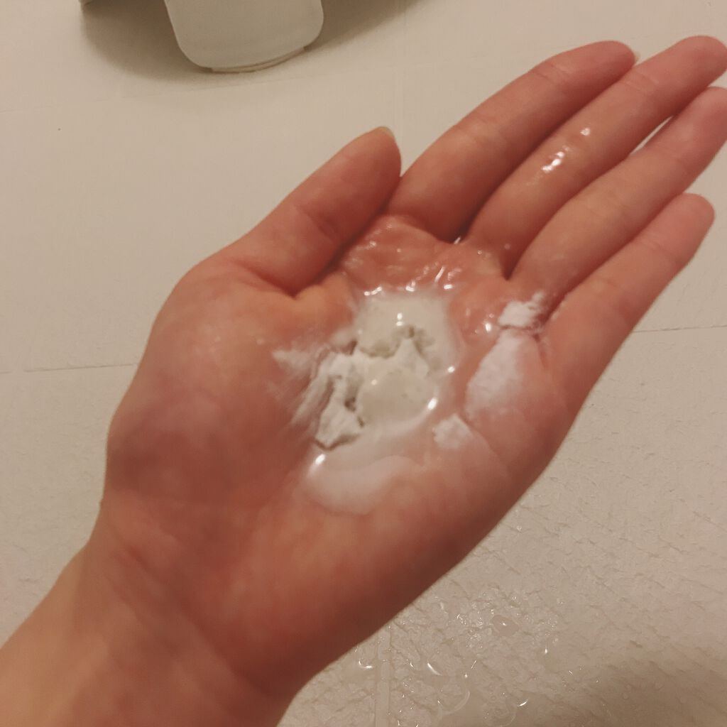 Massage Face Wash 中性重炭酸洗顔パウダー/BARTH/洗顔パウダーを使ったクチコミ(2枚目)