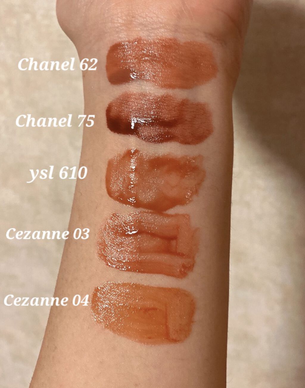 ルージュ ピュールクチュール ヴェルニ ウォーターステイン/YVES SAINT LAURENT BEAUTE/口紅を使ったクチコミ（2枚目）