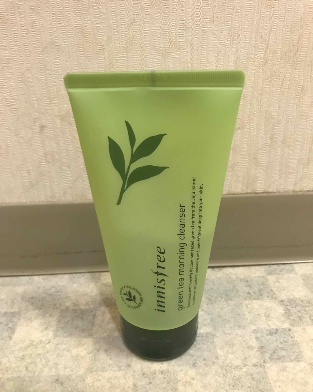 グリーンティー モーニングクレンザー/innisfree/洗顔フォームを使ったクチコミ(1枚目)