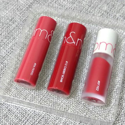 ベストティントエディション ミニリップキット/rom&nd/リップティントを使ったクチコミ(2枚目)