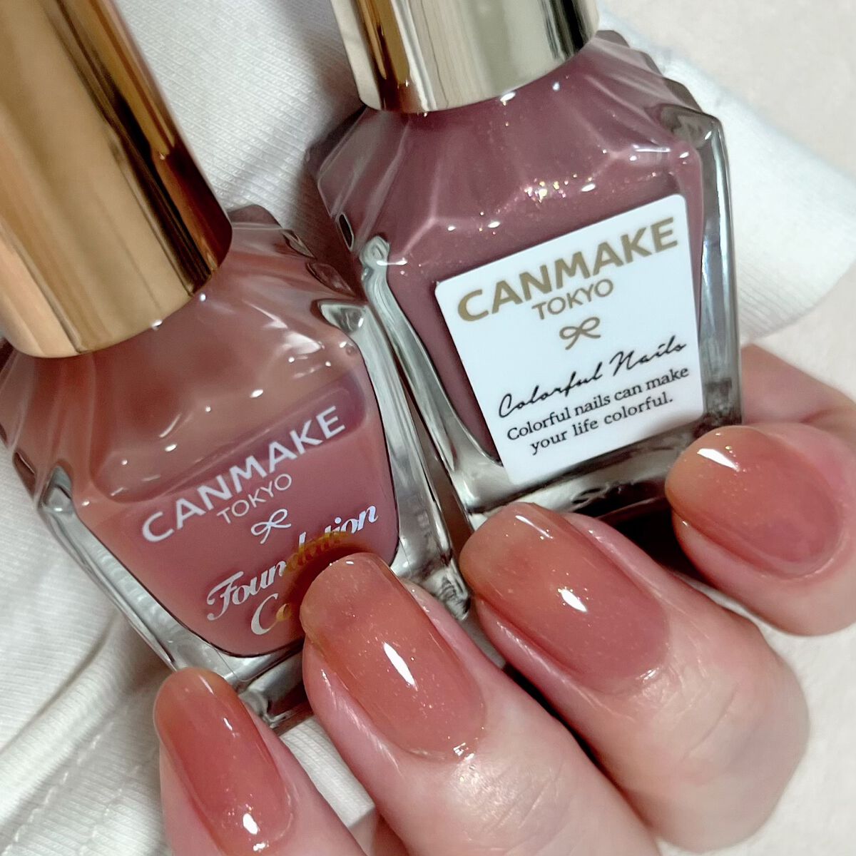 ファンデーションカラーズ/キャンメイク/マニキュアを使ったクチコミ（1枚目）