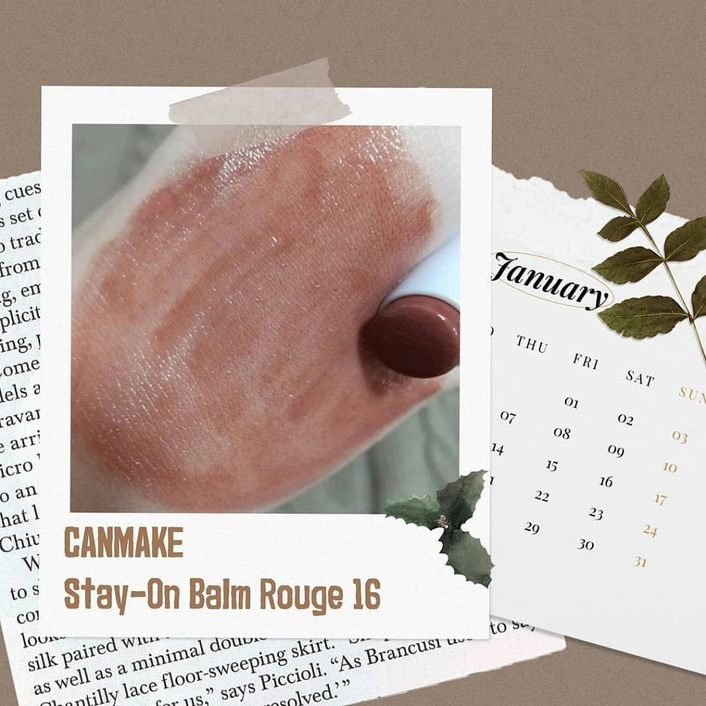 ステイオンバームルージュ/キャンメイク/口紅を使ったクチコミ（2枚目）