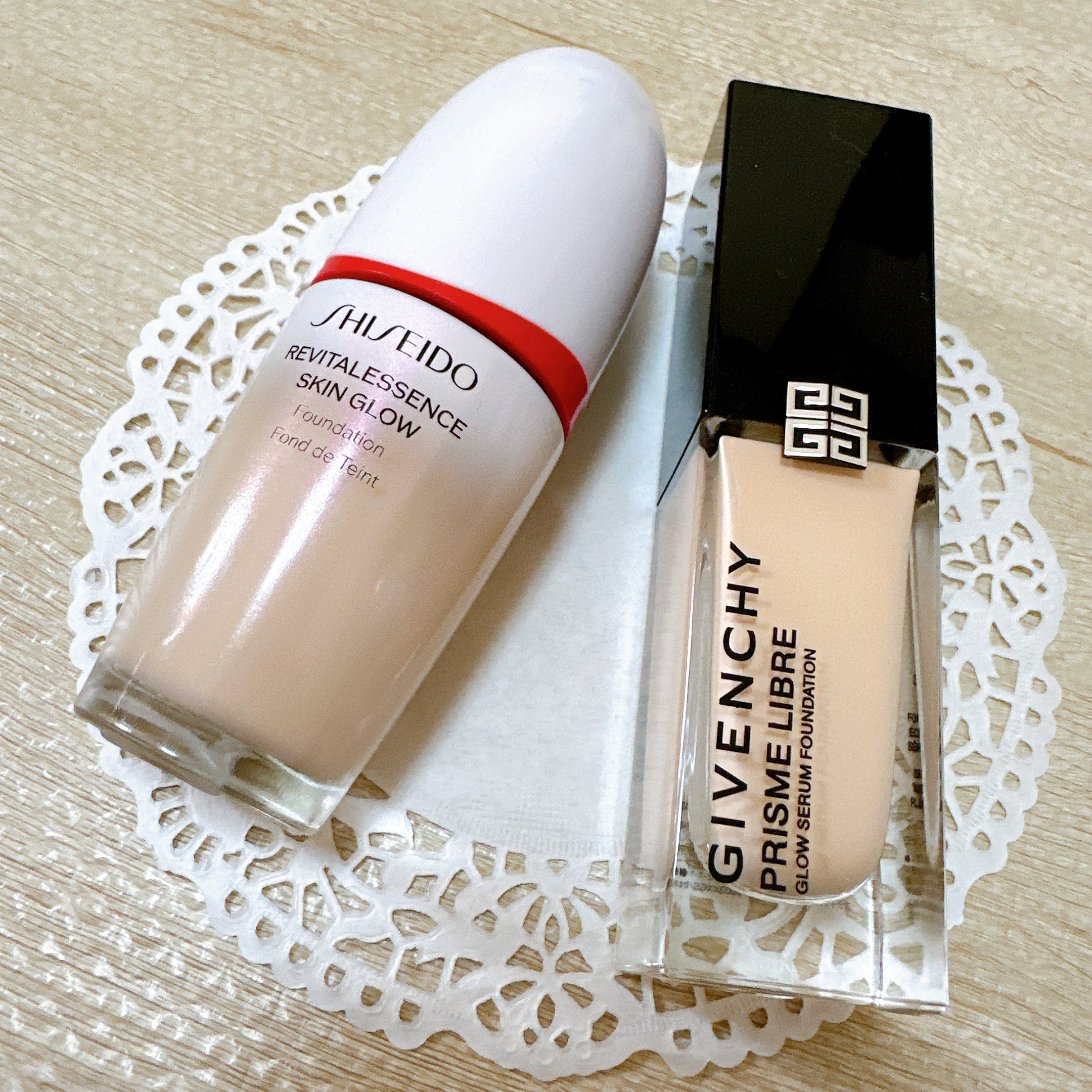 エッセンス スキングロウ ファンデーション/SHISEIDO/リキッドファンデーションを使ったクチコミ（2枚目）