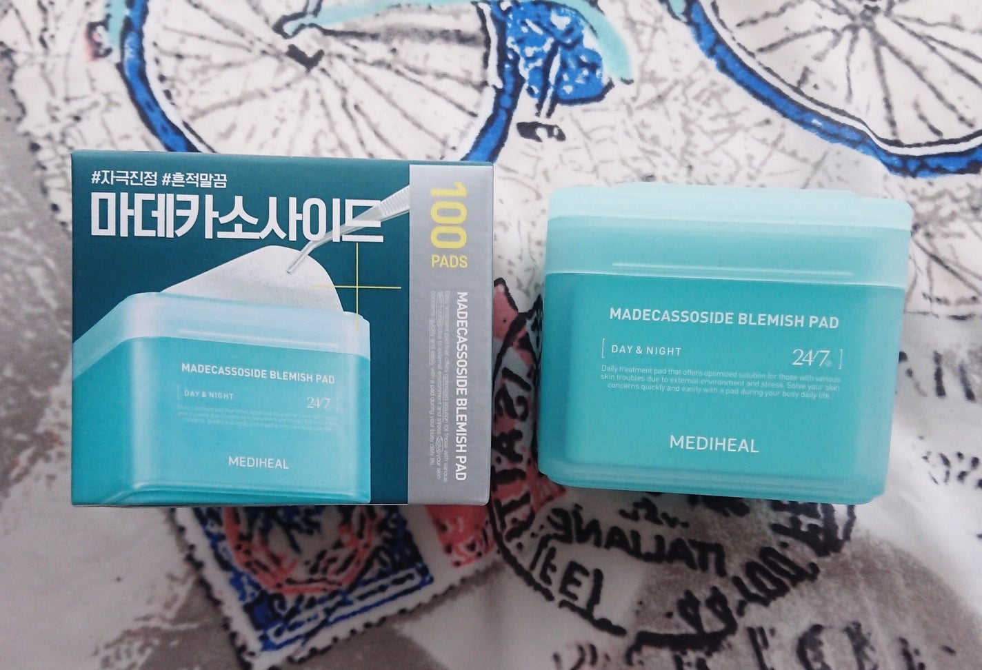 マデカソサイド ブレミッシュパッド/MEDIHEAL/トナーパッドを使ったクチコミ(1枚目)