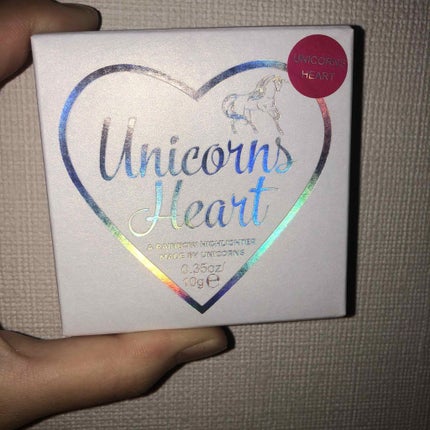 ハートハイライター ユニコーンハート/MAKEUP REVOLUTION/パウダーハイライトを使ったクチコミ(1枚目)
