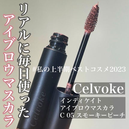 セルヴォーク インディケイトアイブロウマスカラ C/Celvoke/眉マスカラを使ったクチコミ(1枚目)