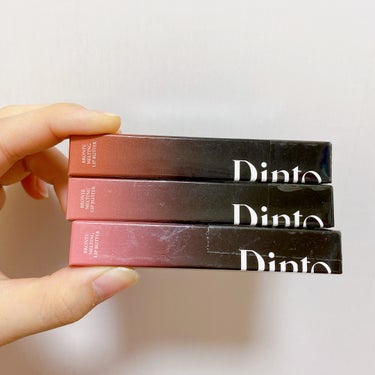 \Dinto Melting-Glow Lip Balm/

351 ブランウェル

352 シャーリー

353 アグネスグレー

ツヤ感がとっても可愛い🩷❤️

リップ自体も細身で使いやすいです！
