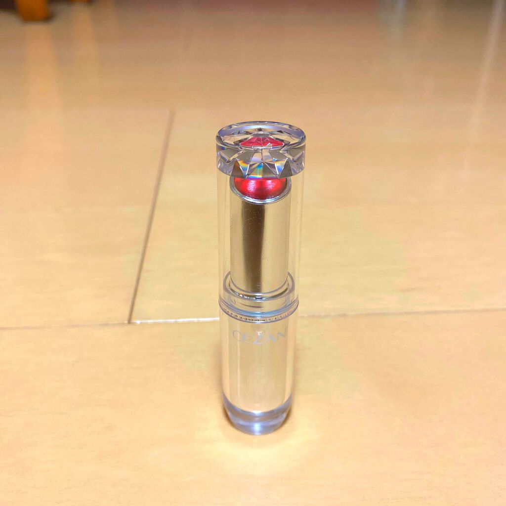 ラスティンググロスリップ/CEZANNE/口紅を使ったクチコミ（1枚目）